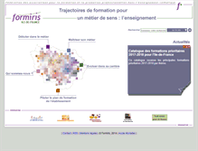 Tablet Screenshot of idf.formiris.org